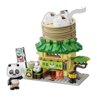 Kung Fu Panda Negozio di Ravioli di Po Set Costruzioni da Collezio Pantasy