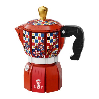 set mattoncini Collezione Retr&ograve; La Moka del Caff&egrave; Pantasy