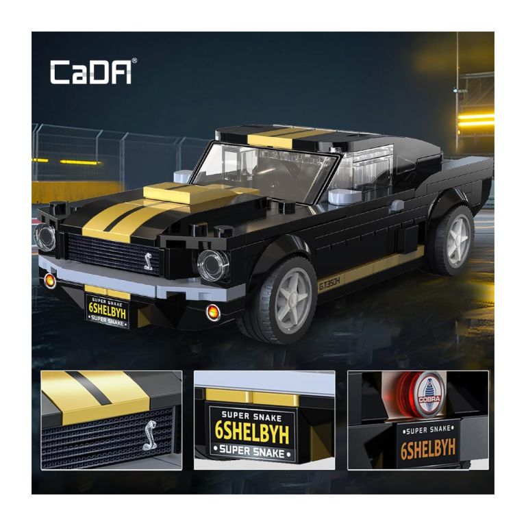Shelby GT350H Mustang Auto Sportiva da Costruire 1:24