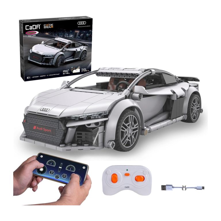 Audi R8 Coup&eacute; 1:14 App+RC Auto Sportiva da Costruire con 536 Pezzi