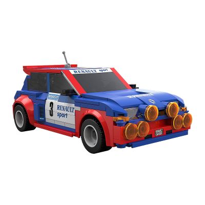 DBLC51095W Renault 5 Maxi Turbo Auto da Corsa da Costruire Rc 1:20 CaDA