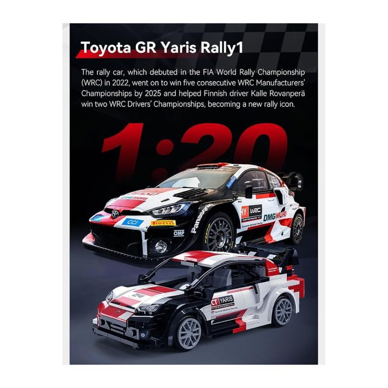 Toyota GR Supra GT4 1:20 Auto Radiocomandata da Costruire 356 Pz