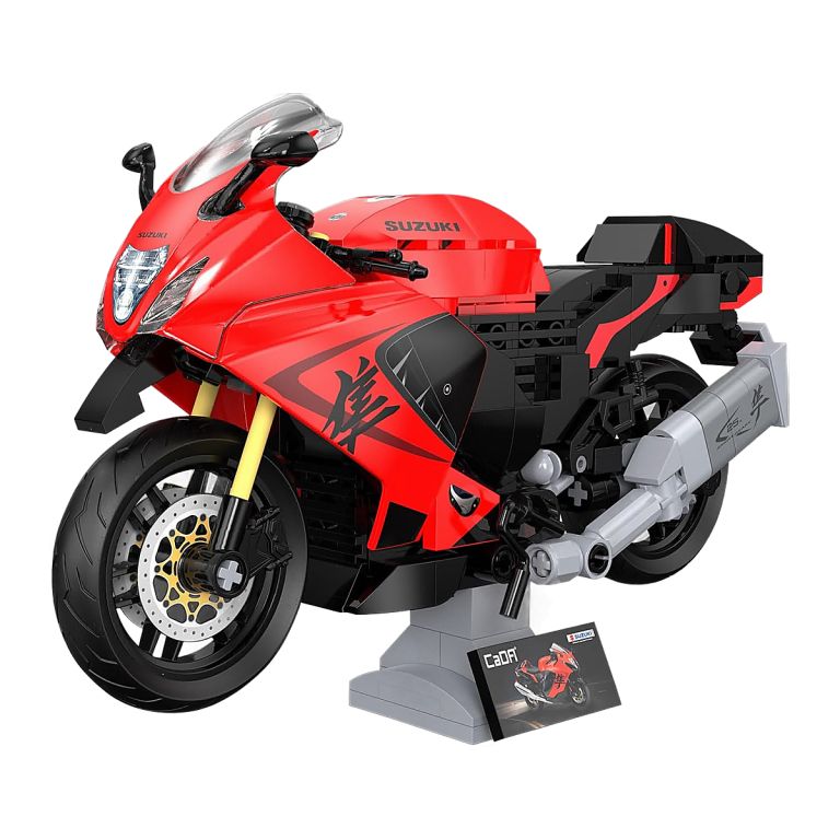Suzuki Hayabusa 1:12 Moto da Costruire 299 Pezzi