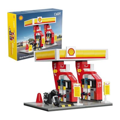Shell Retail Station Mini Stazione di Servizio Shell da Costruire CaDA