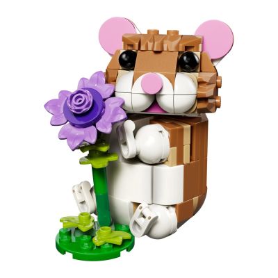 Creator Simpatico criceto con fiore LEGO