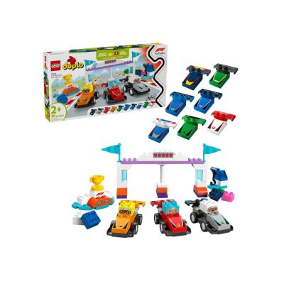 Duplo Town - Auto da corsa e piloti Team F1 LEGO